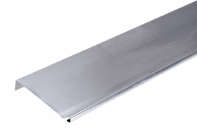 Bande de rive biseau ZINC - 2M