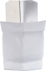Angle extérieur 135° gouttière aluminium blanc G300