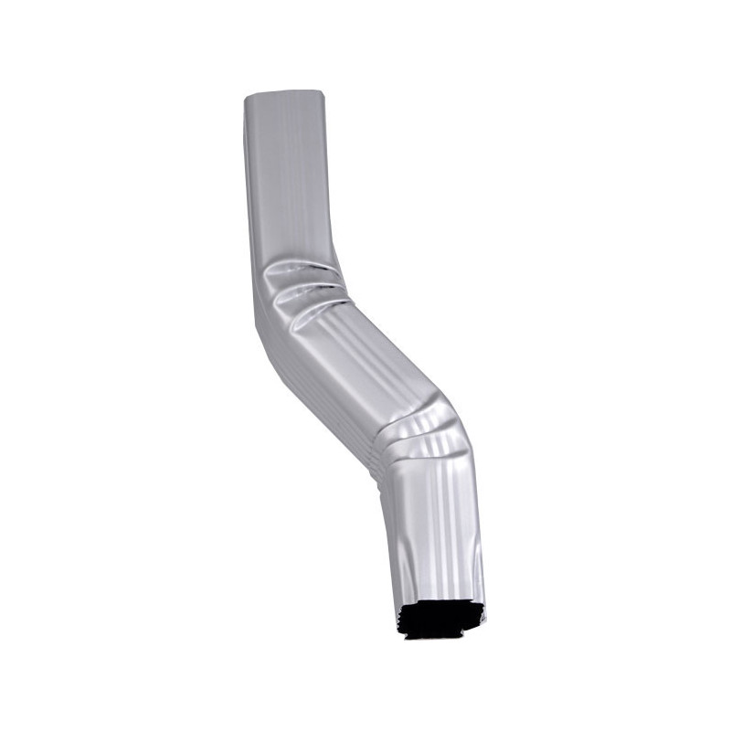 Col de cygne  aluminium gris métal 60X80