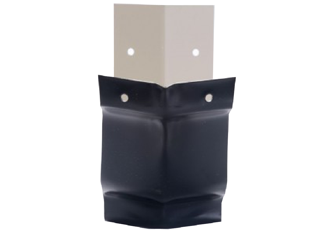 Angle extérieur 135° gouttière aluminium noir G300