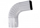 Coude latéral (B) extérieur aluminium gris métal 60X80