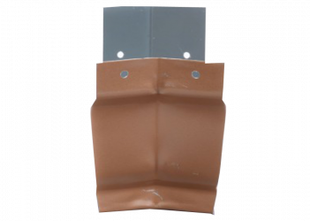 Angle intérieur 135° gouttière aluminium miel G300