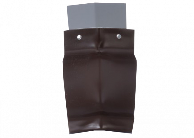 Angle intérieur 135° gouttière gouttière Brun G300