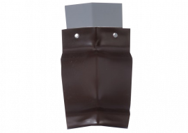 Angle intérieur 135° gouttière gouttière Brun G300