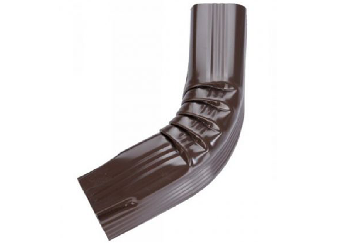 Coude frontal (A) intérieur aluminium Brun 60X80