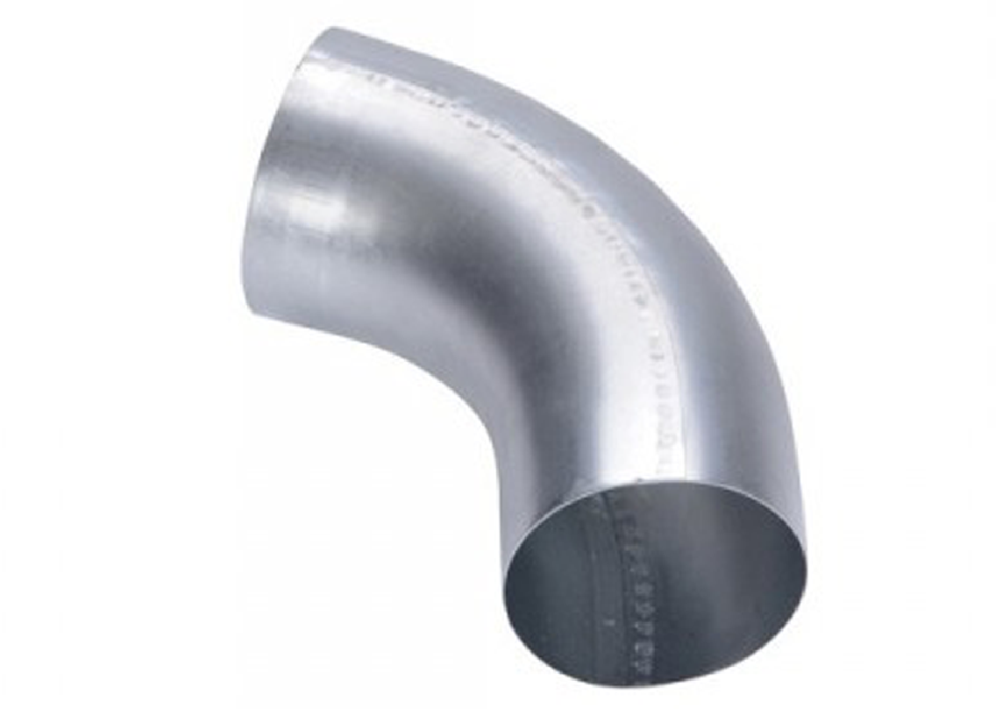 Coude acier galva cintré 80 mm mâle/femelle