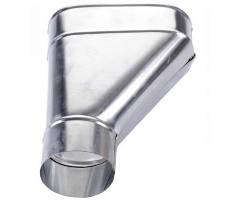 Branchement zinc 100 mm