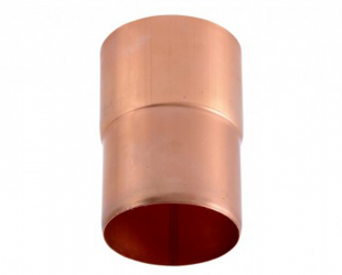 Manchon cuivre 80 mm mâle/femelle