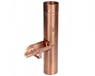 Récupérateur d'eau clapet cuivre 80 mm