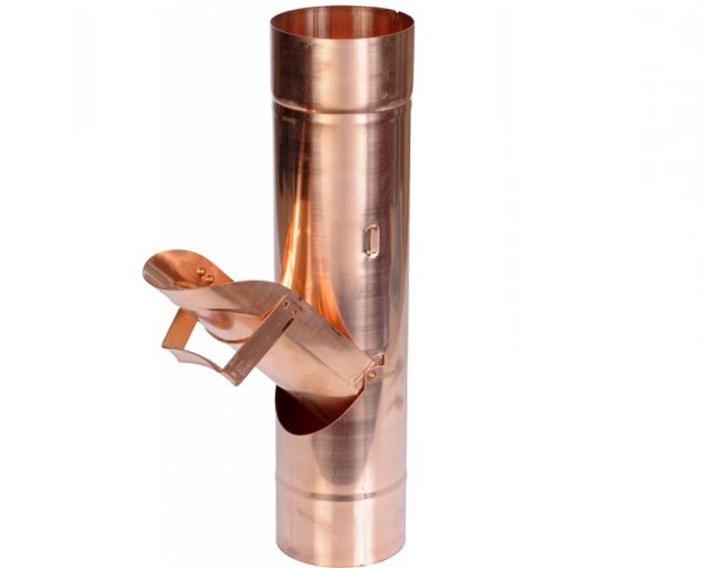 Récupérateur d'eau clapet cuivre 100 mm