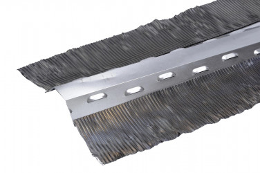 Closoir ventilé bavette plomb brut - 140 mm - 2 mètres