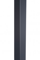 Cornière 90 ° Aluminium 1 mm Gris ardoise - 2ML