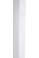Cornière 90 ° Aluminium 1 mm Blanc - 2ML