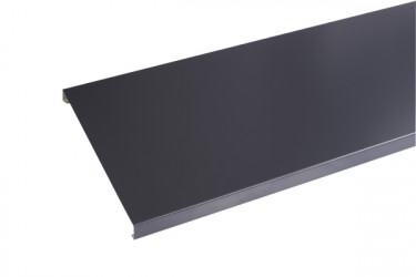 Couvertine Alu 1mm gris ardoise RAL 7016 pour muret ou toit terrasse