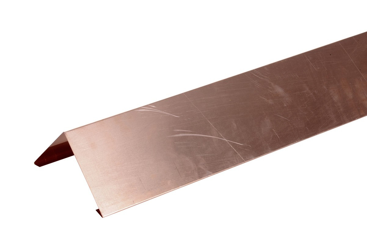 Faitage simple 2 pinces zinc 2ML cuivre