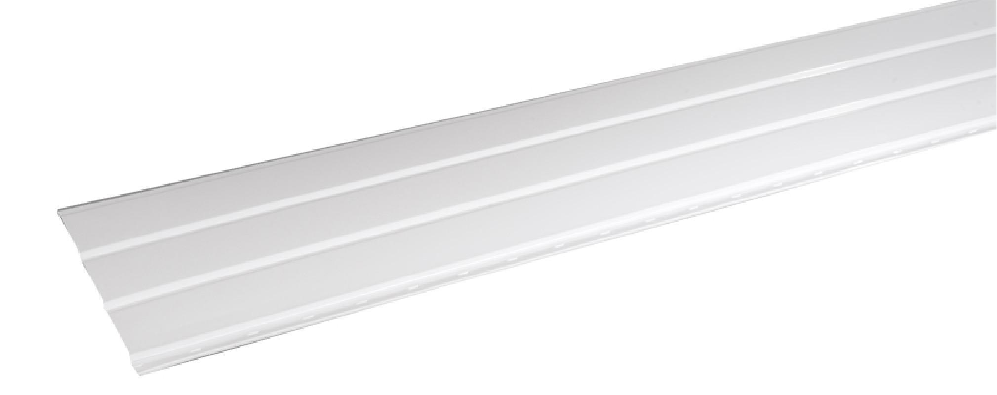 Sous-face Aluminium 320  mm blanc 2 mètres 