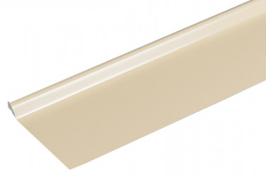 Bande de rive astragale ALUMINIUM SABLE - 2M