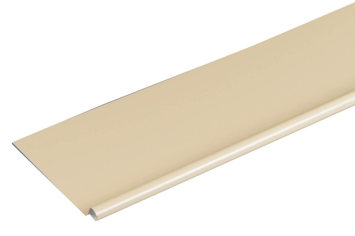 Bande de rive astragale ALUMINIUM SABLE - 2M