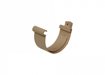 Jonction gouttière PVC sable à coller 25