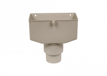 Boite à eau PVC gris 25/80 