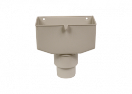 Boite à eau PVC gris 25/80