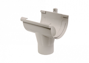 Naissance centrale PVC gris à coller 33