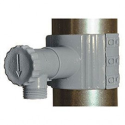 Récupérateur d'eau PVC gris