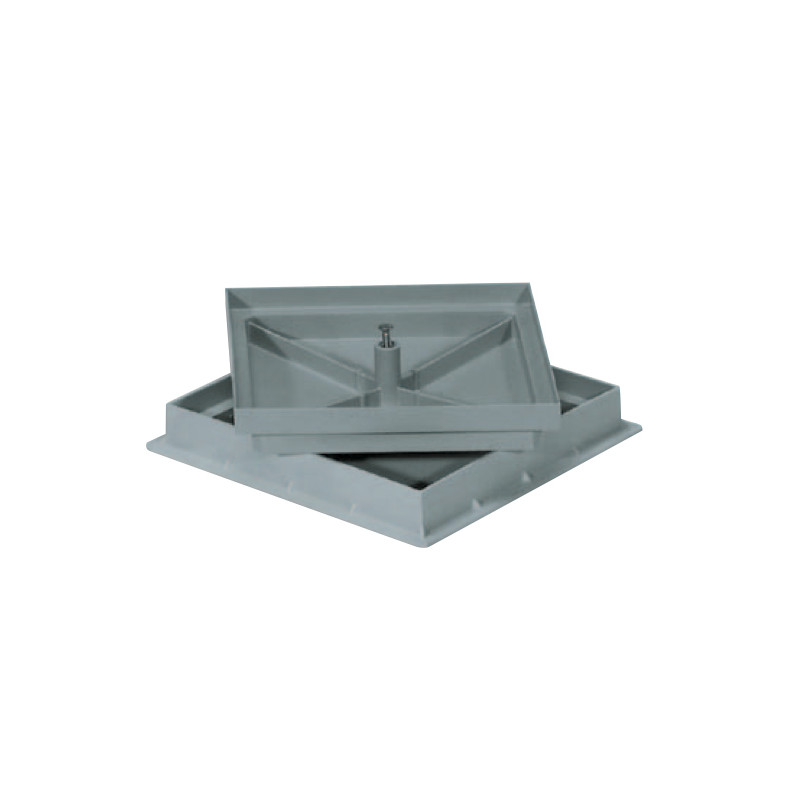 Tampon de coffrage PVC gris 300 X 300