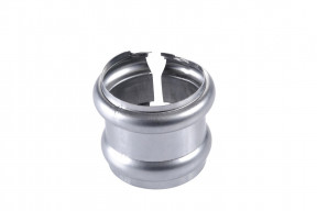 Bague double extensible D80MM zinc