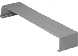 Eclisse couvertine Zinc quartz 0,65 mm pour muret et toit terrasse