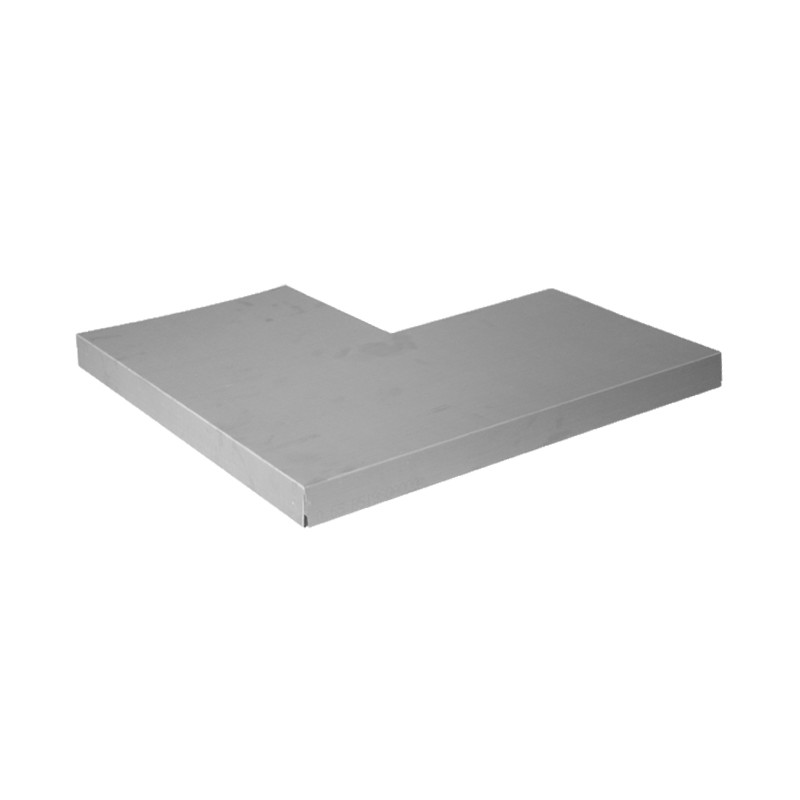 Angle de couvertine Zinc quartz 0,65 mm pour muret et toit terrasse