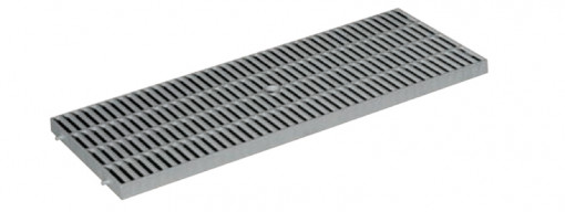 Grille pour piscine gris