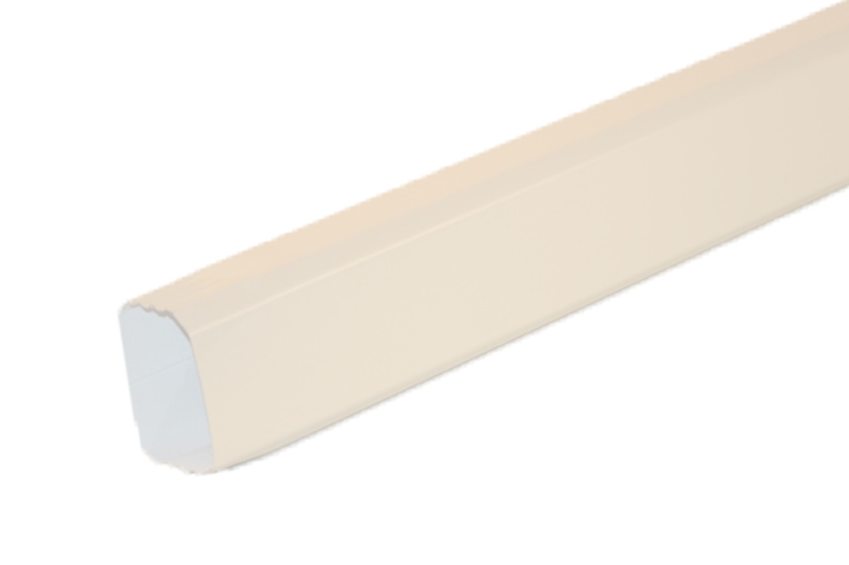 Dévoiement Aluminium LISSE Sable 60X80 - 50 CM