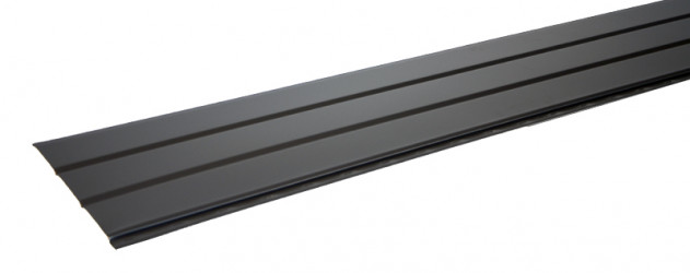 Sous-face Aluminium 320 mm gris ardoise 7016 2 mètres 