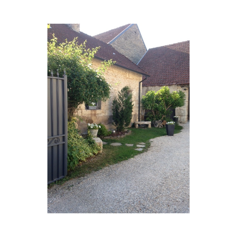 Tuyau de descente Rectangulaire aluminium LISSE Gris ardoise 60X80 - 2 mètres 