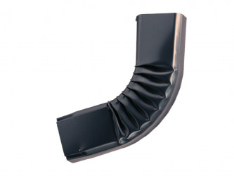 Coude latéral (A) intérieur aluminium LISSE Gris ardoise 60X80