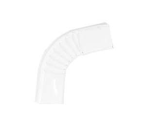 Coude latéral (A) intérieur 72 ° aluminium LISSE blanc 60X80