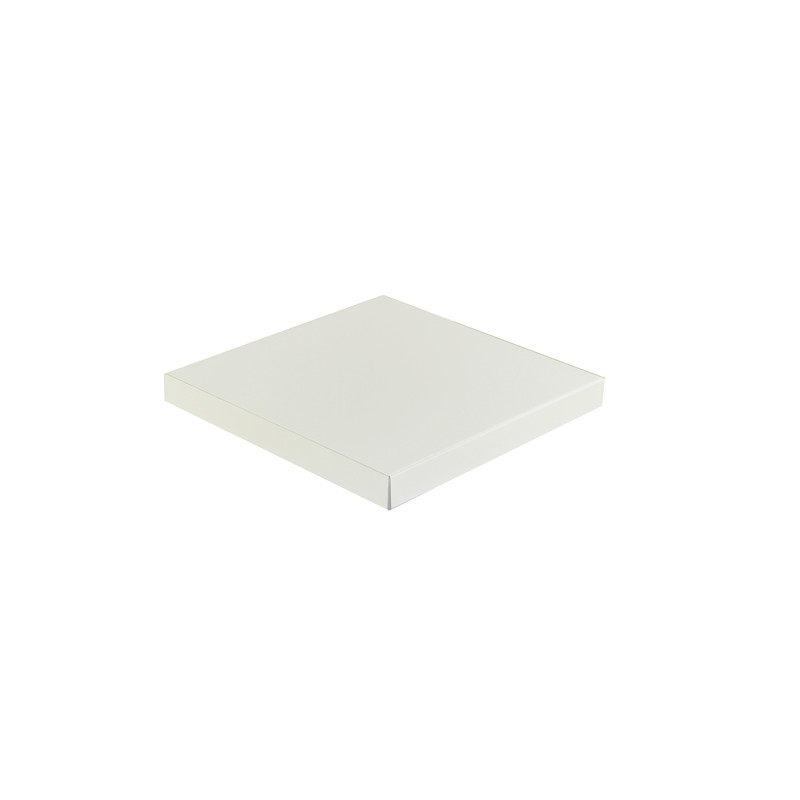 Chapeau aluminium blanc 9010 1 mm pour muret ou toit terrasse
