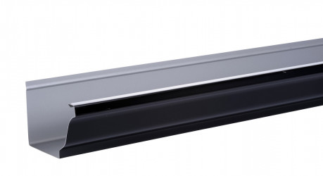 Gouttière 300 4M aluminium noir
