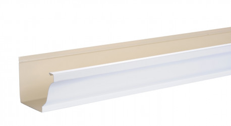 Gouttière Aluminium Blanc G300 - 2 mètres