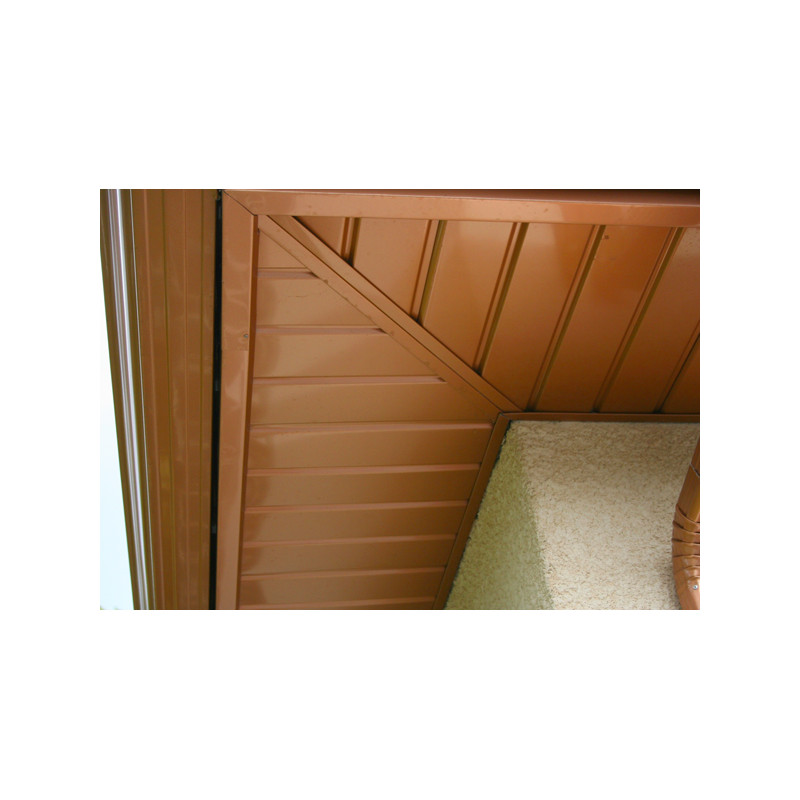 Sous-face Aluminium 320  mm blanc 2 mètres 