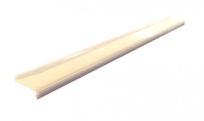 Appuis de fenêtre Aluminium Sable 1 mm de 2 mètres 