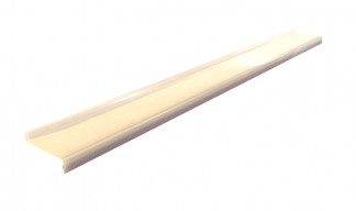 Appuis de fenêtre Aluminium Sable 1 mm de 2 mètres