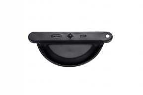Talon emboitable réversible Aluminium 25 noir 9005 9010