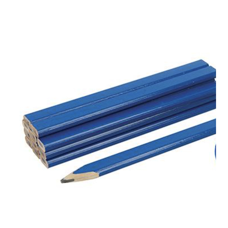 Crayons de menuisier 10 pièces pin 170mm crayons de menuisier constructeurs crayons de travail du bois rouges outil de marquage du bois 