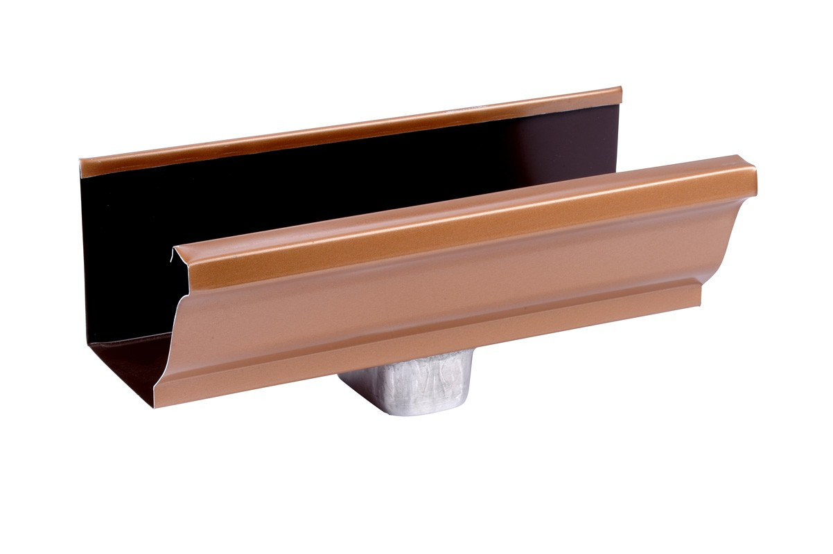 Naissance latérale gouttière aluminium miel G300