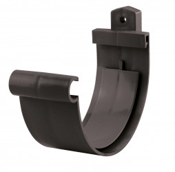 Jonction gouttière PVC Graphite à coller 25 