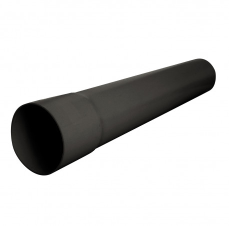 Tuyau de descente PVC graphite 80 - 2 mètres
