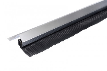 Bande de rive biseau ZINC 333 bavette Aluminium souple gris ardoise - 2M