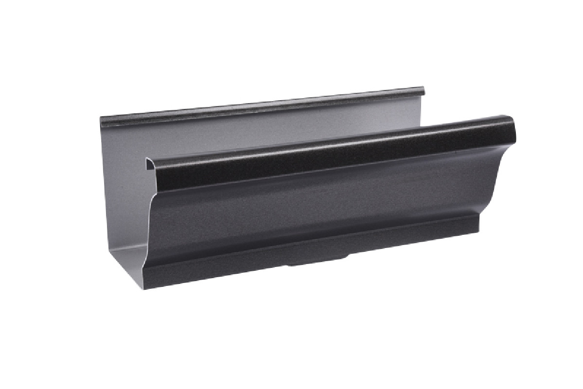 Naissance latérale gouttière aluminium noir sablé 2100 G300